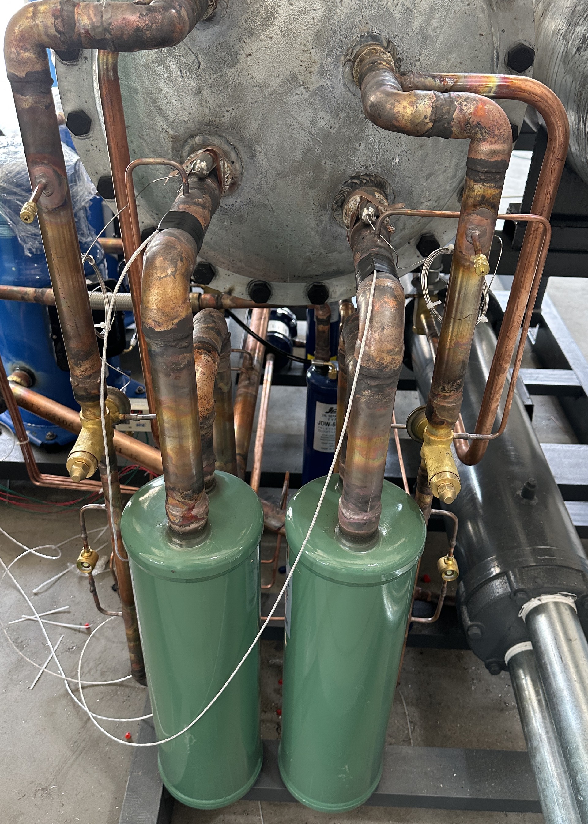 变频带前置水冷冷干机